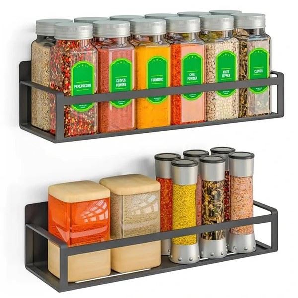 magnetic spice rack for refrigerator